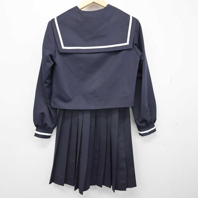 【中古】長野県 東部中学校 女子制服 2点 (セーラー服・スカート) sf051460