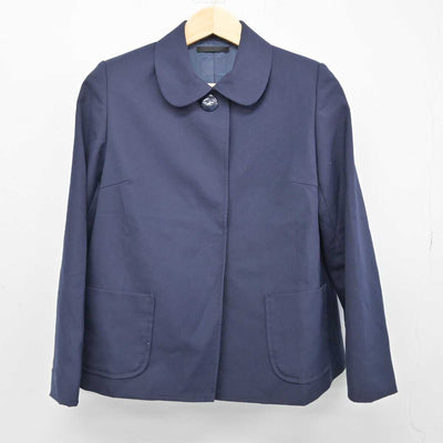 【中古】岡山県 御津中学校 女子制服 1点 (コート) sf051464