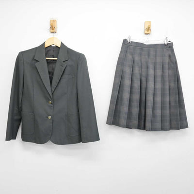 【中古】神奈川県 錦台中学校 女子制服 3点 (ブレザー・スカート・スカート) sf051467