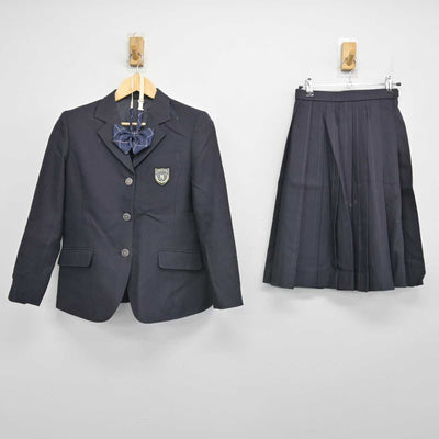 【中古】神奈川県 横浜清風高等学校 女子制服 3点 (ブレザー・スカート) sf051483