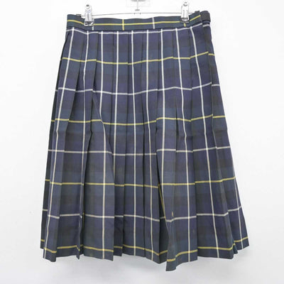 【中古】群馬県 新田暁高等学校 女子制服 2点 (ニット・スカート) sf051486