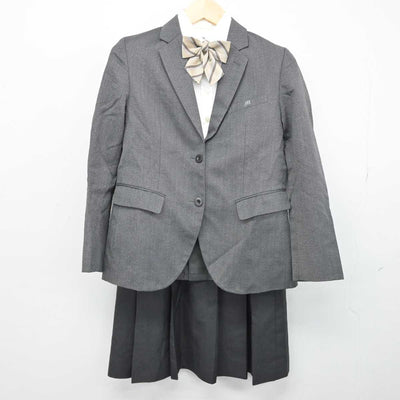 【中古】大分県 明豊中学校・高等学校 女子制服 4点 (ブレザー・シャツ・スカート) sf051489