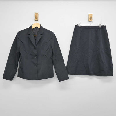 【中古】大分県 明豊高等学校/看護専攻科 女子制服 2点 (ブレザー・スカート) sf051491