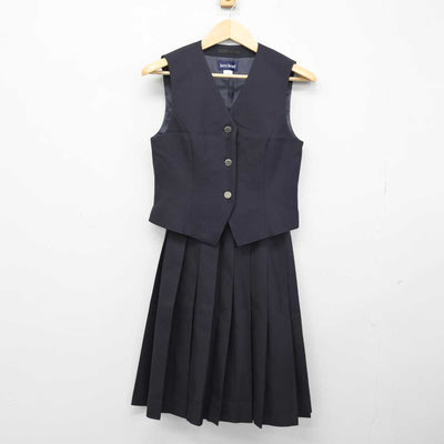 【中古】北海道 帯広大谷高等学校 女子制服 4点 (ブレザー・ベスト・スカート) sf051500