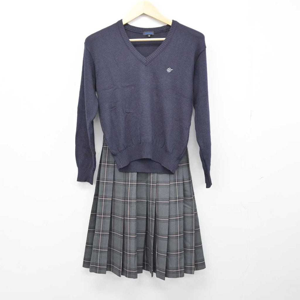 【中古】北海道 帯広大谷高等学校 女子制服 3点 (ニット・ニットベスト・スカート) sf051501 | 中古制服通販パレイド