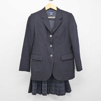 【中古】神奈川県 藤沢清流高等学校 女子制服 2点 (ブレザー・スカート) sf051504