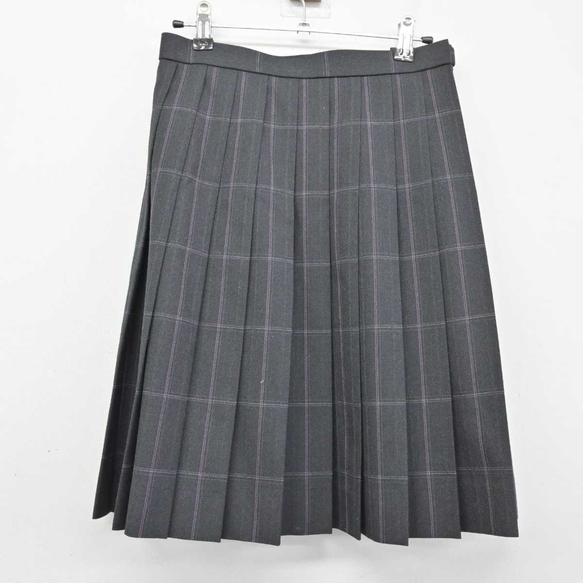 【中古】神奈川県 上鶴間高等学校 女子制服 4点 (ブレザー・スカート) sf051521