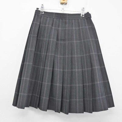 【中古】神奈川県 上鶴間高等学校 女子制服 3点 (ニット・スカート) sf051522