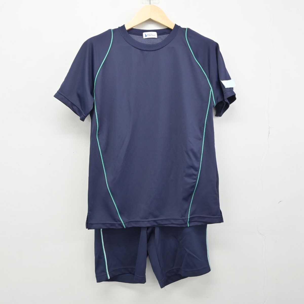 【中古】東京都 専修大学附属高等学校 女子制服 2点 (体操服 上・体操服 下) sf051533