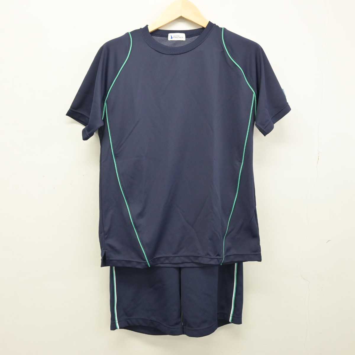 【中古】東京都 専修大学附属高等学校 女子制服 2点 (体操服 上・体操服 下) sf051534