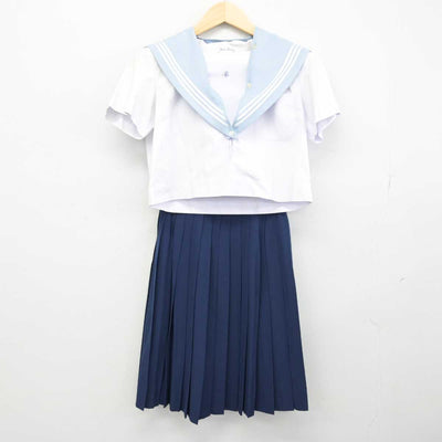 【中古】愛知県 愛知淑徳高等学校 女子制服 2点 (セーラー服・スカート) sf051541