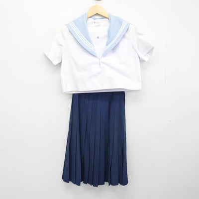 【中古】愛知県 愛知淑徳高等学校 女子制服 2点 (セーラー服・スカート) sf051542