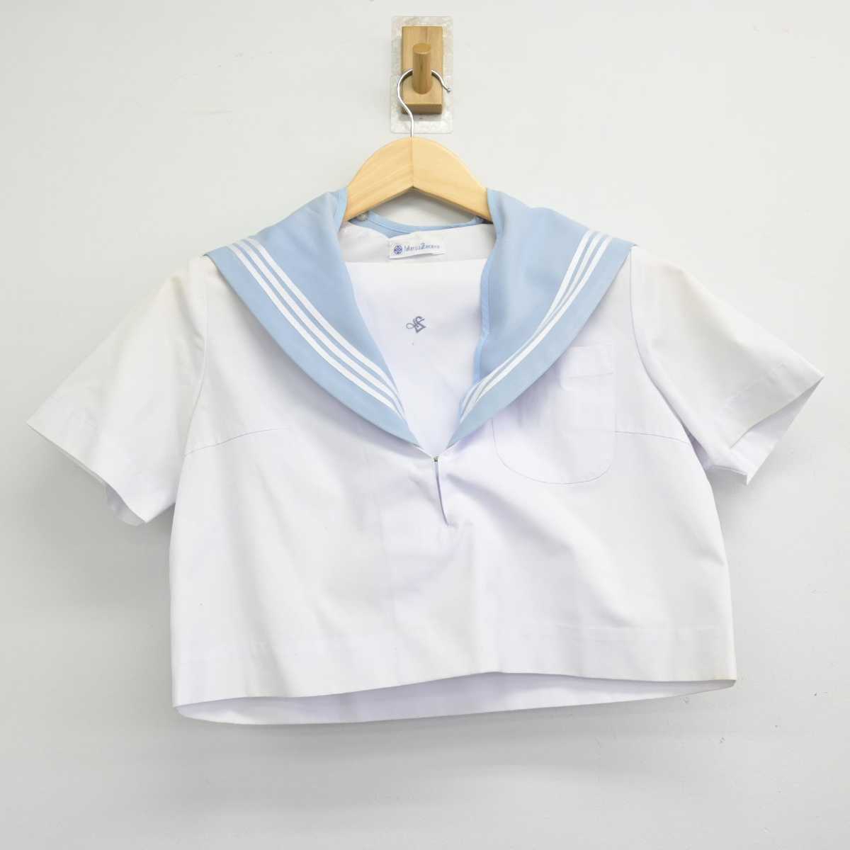 【中古】愛知県 愛知淑徳高等学校 女子制服 2点 (セーラー服・スカート) sf051542