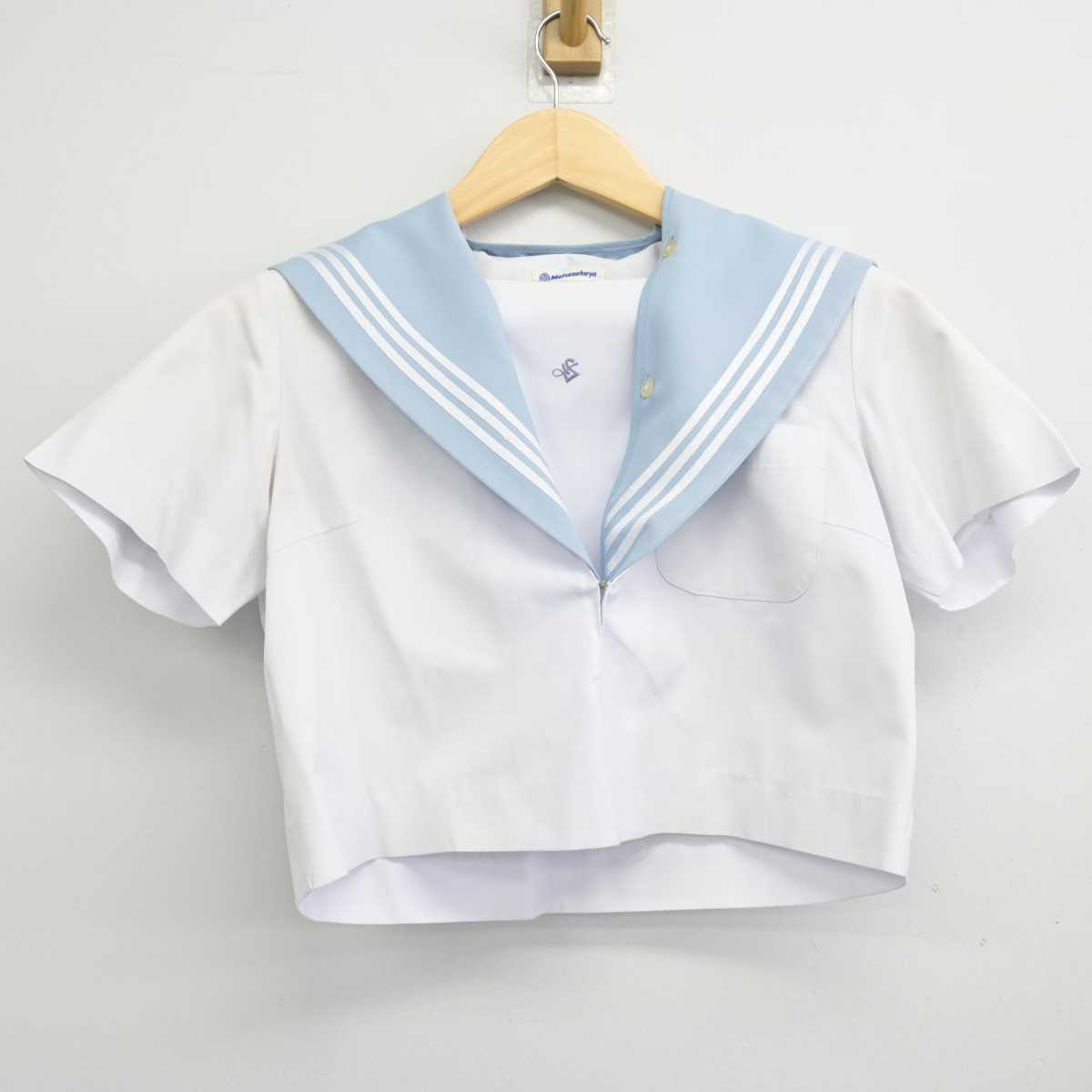 【中古】愛知県 愛知淑徳高等学校 女子制服 2点 (セーラー服・スカート) sf051543