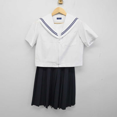 【中古】愛知県 矢作北中学校 女子制服 3点 (セーラー服・スカート) sf051573