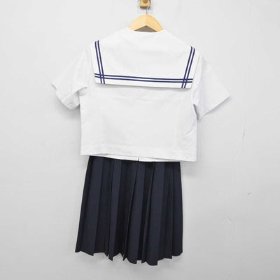 【中古】愛知県 矢作北中学校 女子制服 3点 (セーラー服・スカート) sf051573