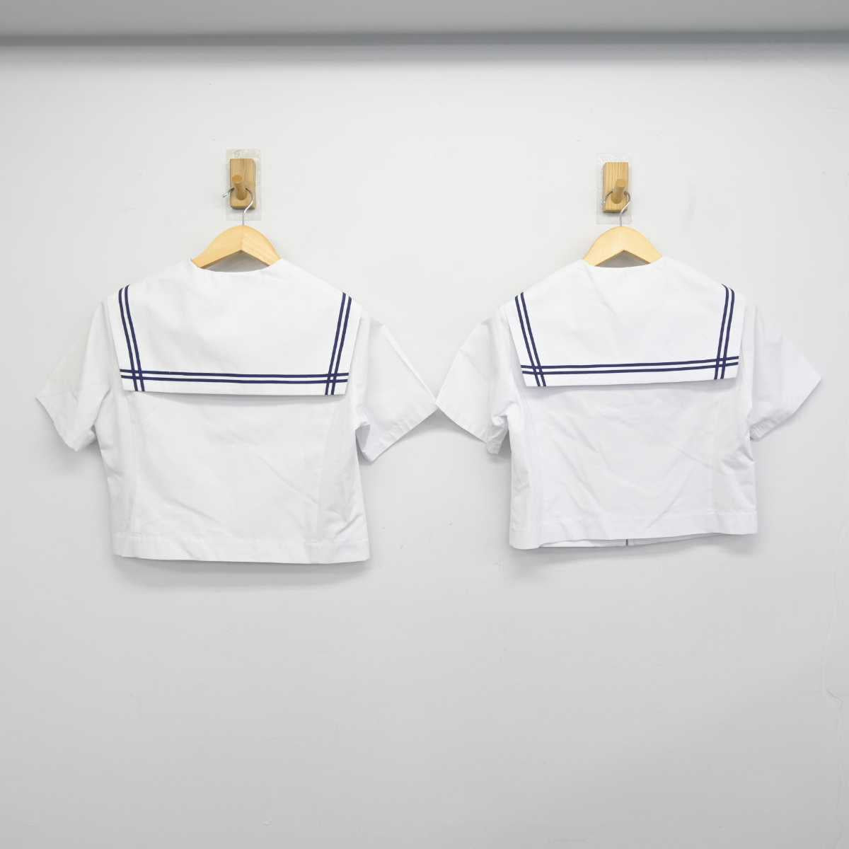 【中古】愛知県 矢作北中学校 女子制服 2点 (セーラー服・セーラー服) sf051574