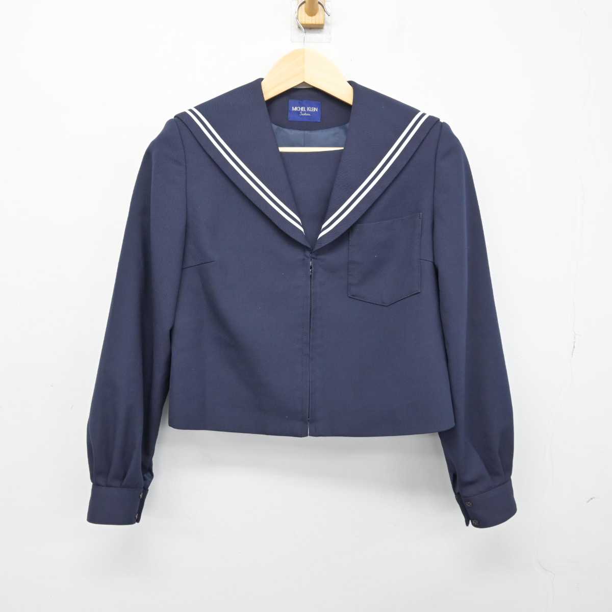 【中古】愛知県 矢作北中学校 女子制服 2点 (セーラー服・スカート) sf051575