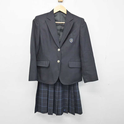 【中古】大阪府 東住吉総合高等学校 女子制服 2点 (ブレザー・スカート) sf051577