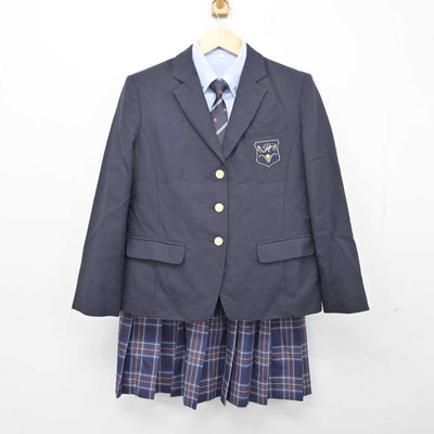 【中古】神奈川県 白鵬女子高等学校 女子制服 5点 (ブレザー・シャツ・スカート) sf051582