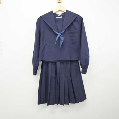 【中古】兵庫県 伊丹市立東中学校 女子制服 4点 (セーラー服・スカート・スカート) sf051597