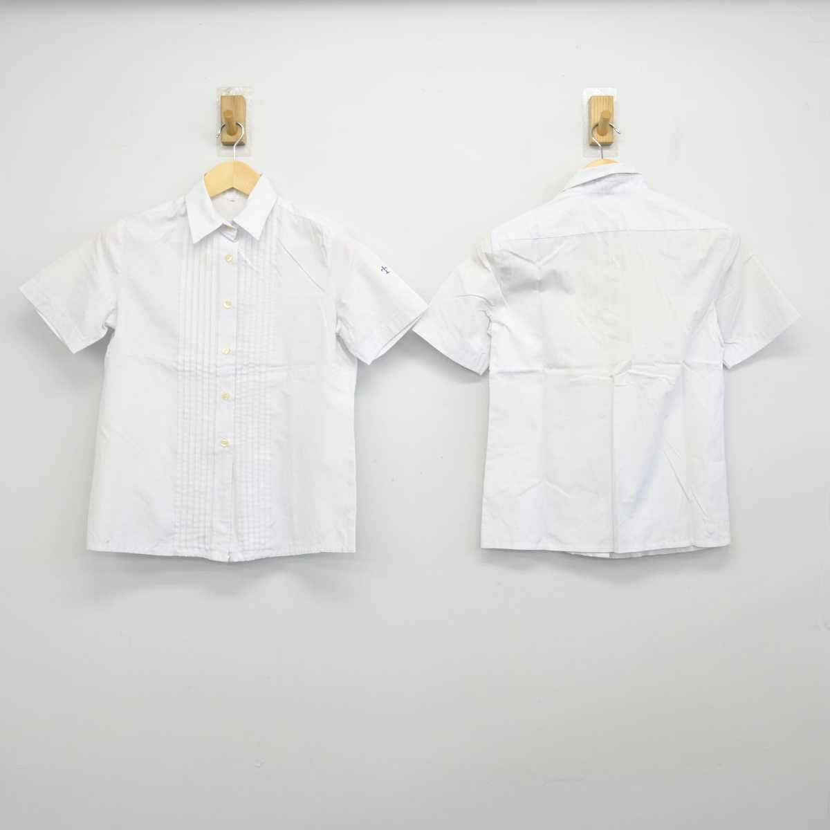 【中古】東京都 頌栄女子学院高等学校 女子制服 3点 (シャツ・シャツ・スカート) sf051605