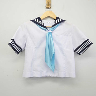 【中古】東京都 昭和女子大学附属昭和中学校 女子制服 3点 (セーラー服・スカート) sf051621