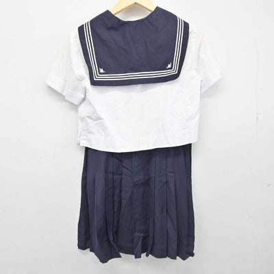 【中古】東京都 成蹊中学校 女子制服 3点 (セーラー服・スカート) sf051634