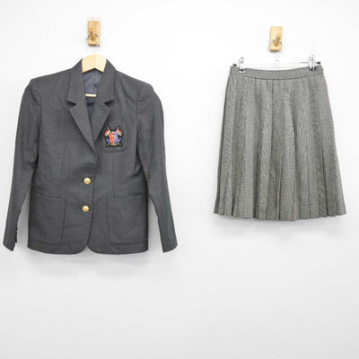 【中古】東京都 富士見丘中学高等学校 女子制服 2点 (ブレザー・スカート) sf051638