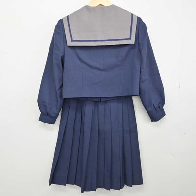 【中古】茨城県 神栖第四中学校 女子制服 3点 (セーラー服・スカート) sf051643