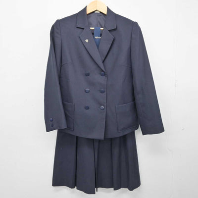 【中古】静岡県 磐田西高等学校 女子制服 5点 (ブレザー・スカート・その他アイテム) sf051647