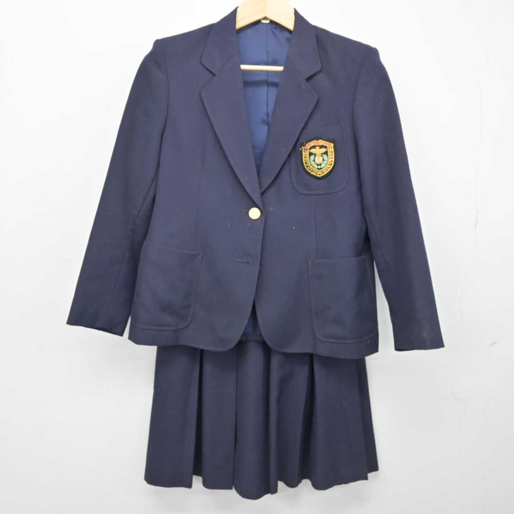 【中古】兵庫県 近畿大学附属豊岡高等学校 女子制服 3点 (ブレザー・ベスト・スカート) sf051665 | 中古制服通販パレイド