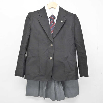 【中古】神奈川県 上溝高等学校 女子制服 5点 (ブレザー・シャツ・スカート) sf051672