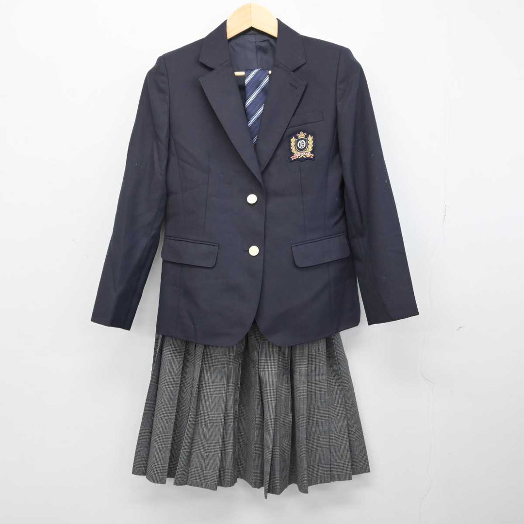 【中古】北海道 音更高等学校 女子制服 4点 (ブレザー・ベスト・スカート) sf051682 | 中古制服通販パレイド