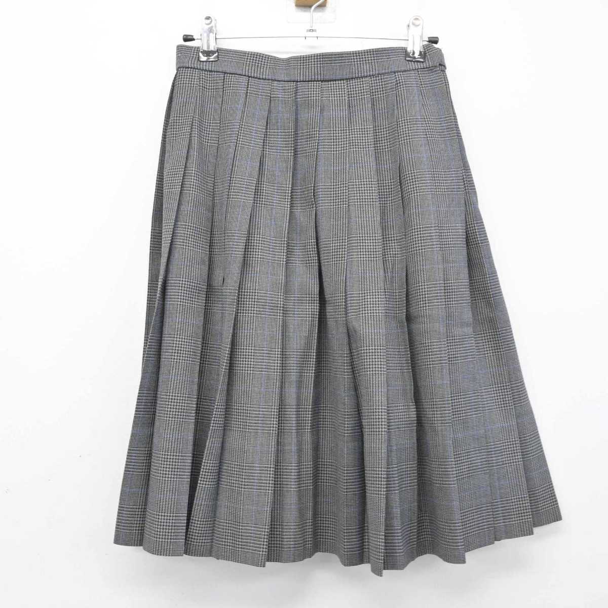 【中古】北海道 音更高等学校 女子制服 4点 (ブレザー・ベスト・スカート) sf051682