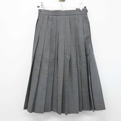 【中古】北海道 音更高等学校 女子制服 3点 (ニットベスト・スカート) sf051683