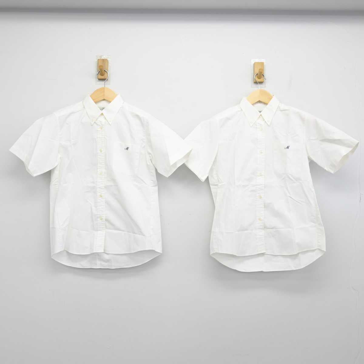 【中古】千葉県 茂原高等学校 女子制服 2点 (シャツ) sf051691