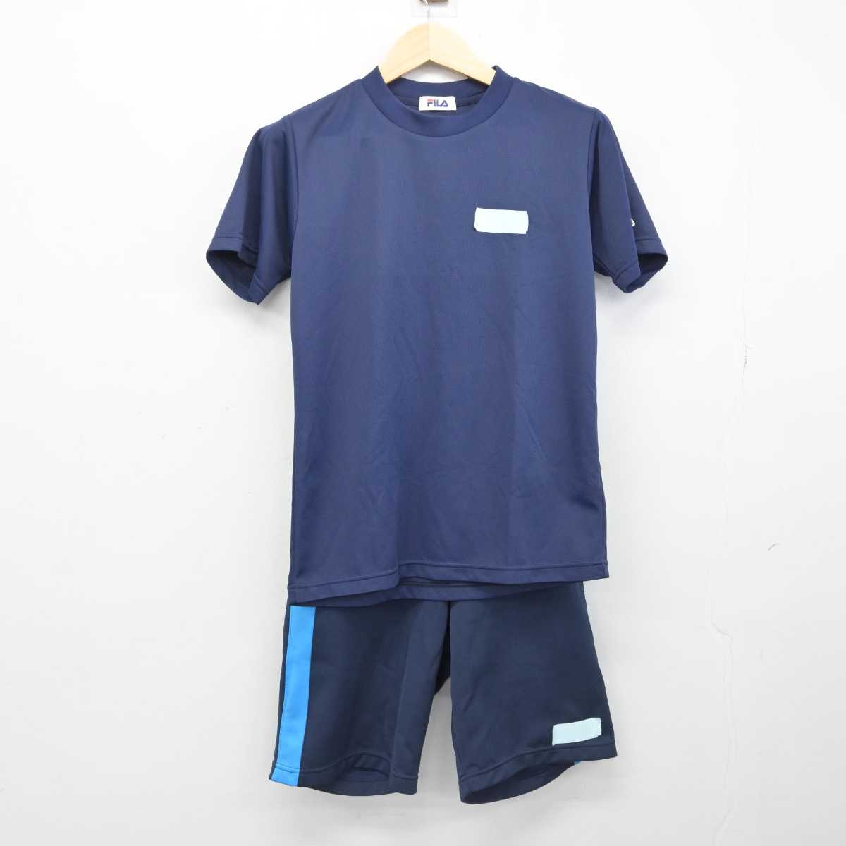 【中古】千葉県 茂原高等学校 女子制服 2点 (体操服 上・体操服 下) sf051692