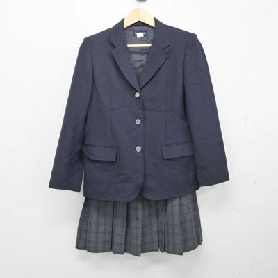 【中古】大阪府 金剛高等学校 女子制服 3点 (ブレザー・ニット・スカート) sf051694