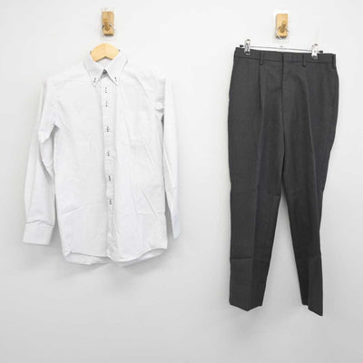 【中古】大阪府 精華高等学校 男子制服 2点 (シャツ・ズボン) sf051699