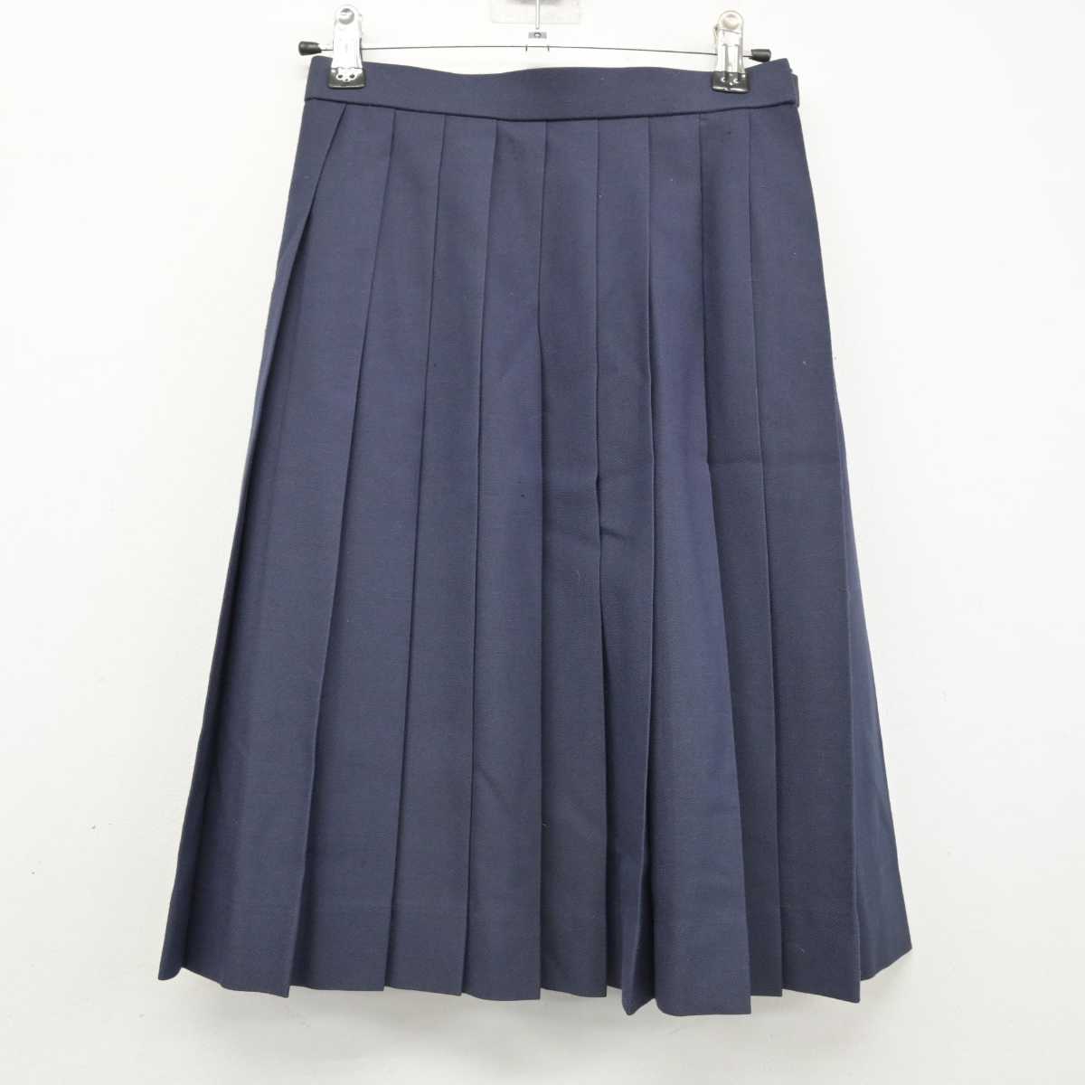 【中古】広島県 広島国際学院高等学校 女子制服 7点 (ブレザー・シャツ・スカート) sf051711