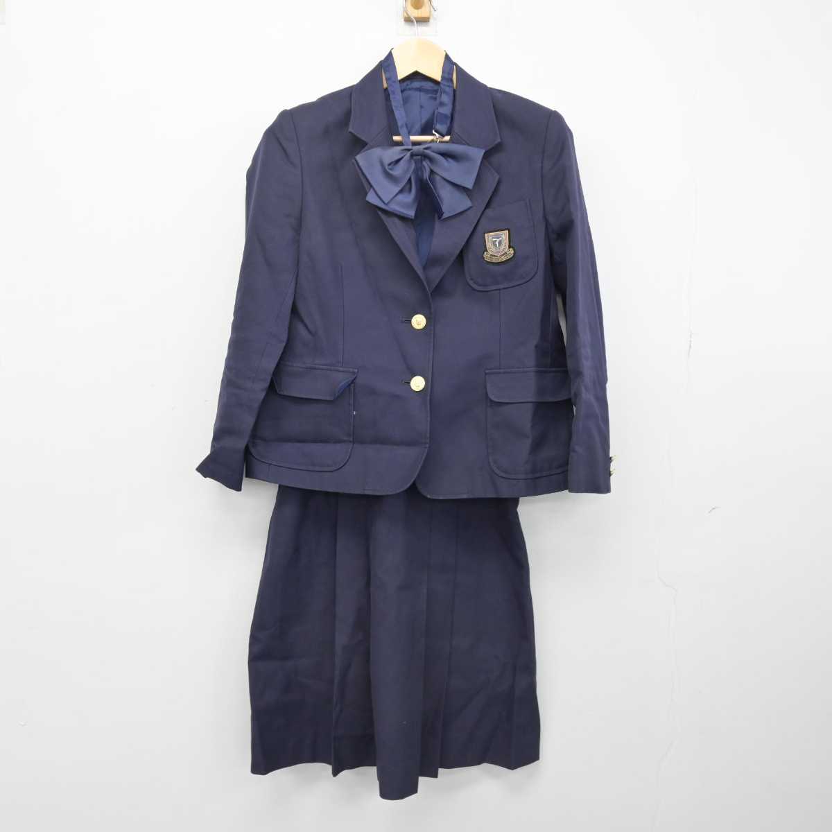 【中古】千葉県 八千代松蔭高等学校(旧制服) 女子制服 2点 (ブレザー) sf051717