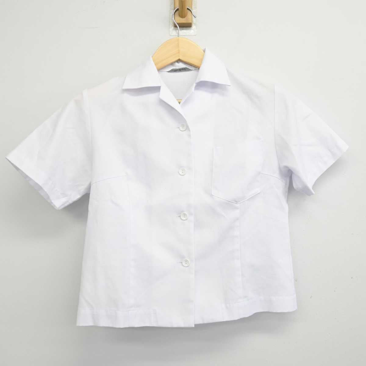 【中古】富山県 富山東高等学校 女子制服 2点 (シャツ・スカート) sf051721