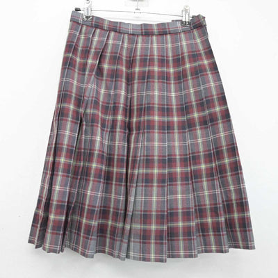 【中古】千葉県 植草学園大学附属高等学校 女子制服 3点 (ブレザー・スカート) sf051723