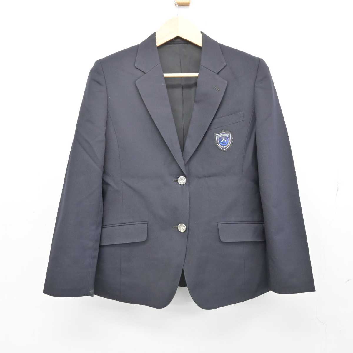 【中古】千葉県 入船中学校 女子制服 3点 (ブレザー・スカート) sf051725