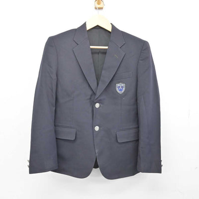 【中古】千葉県 入船中学校 男子制服 3点 (ブレザー・ズボン) sf051727