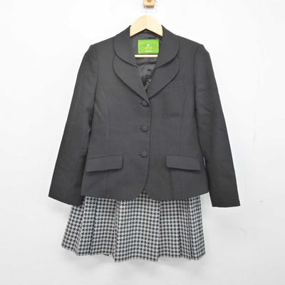 【中古】京都府 京都光華中学校・高等学校 女子制服 4点 (ブレザー・ニット・スカート) sf051728