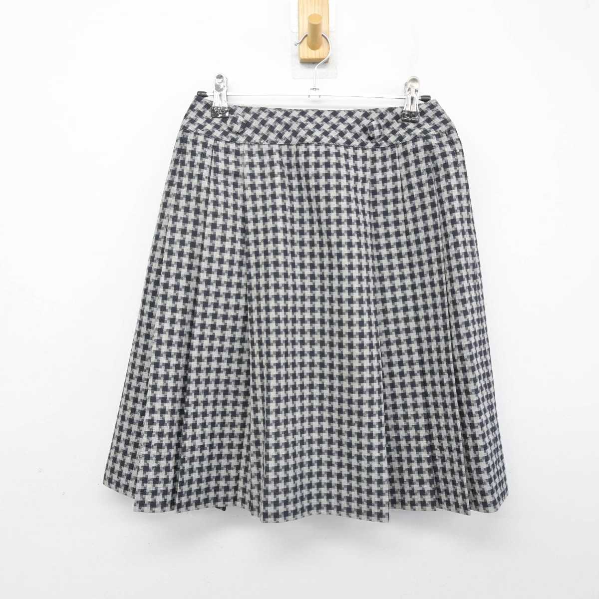 【中古】京都府 京都光華中学校・高等学校 女子制服 4点 (ブレザー・ニット・スカート) sf051728