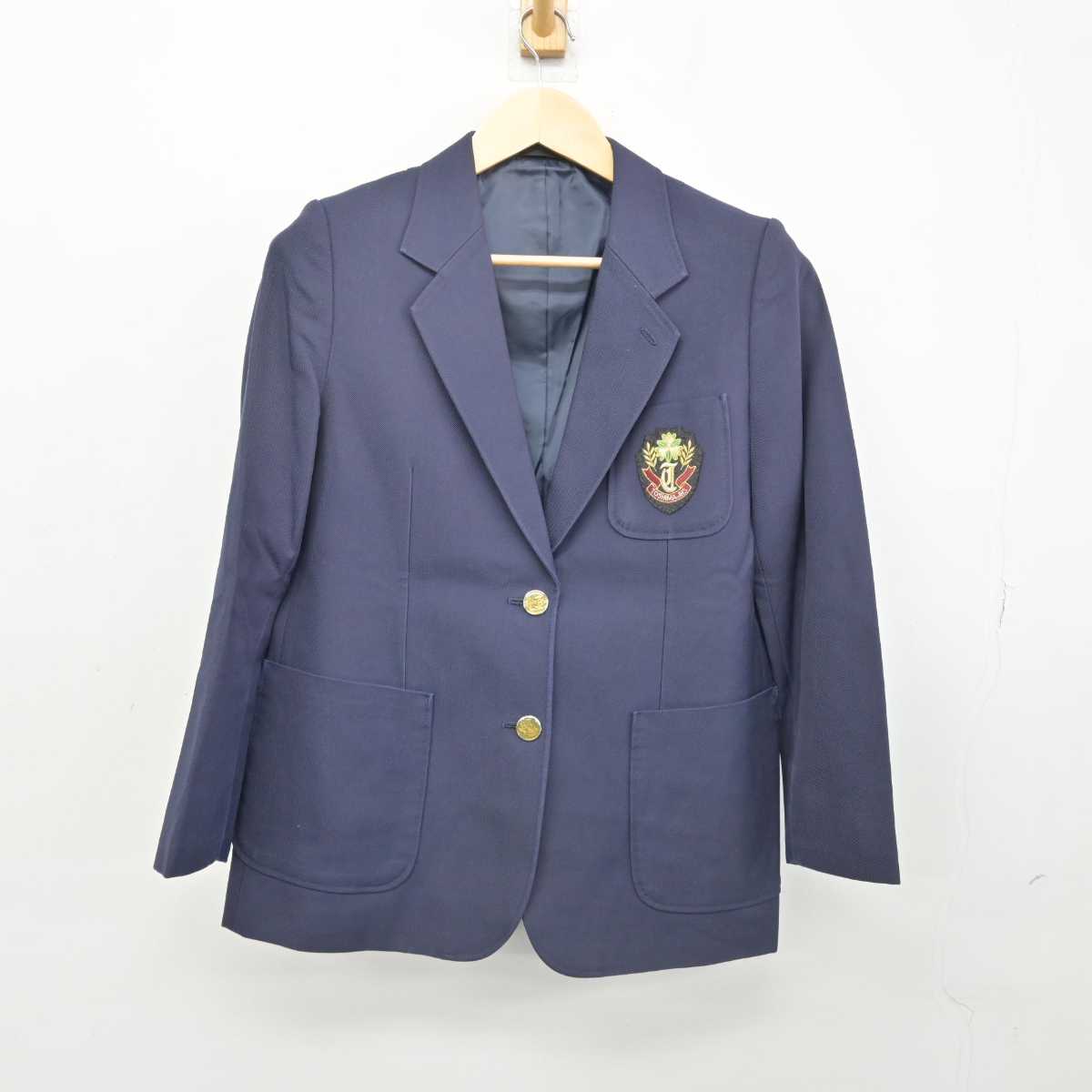 【中古】東京都 豊島中学校 女子制服 4点 (ブレザー・スカート) sf051733