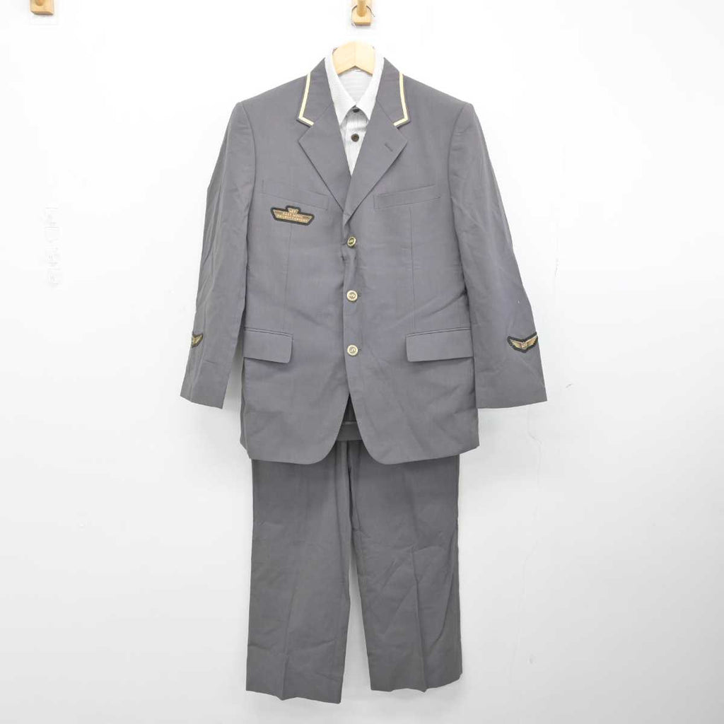 中古】 JR東日本/旧国鉄 男子制服 3点 (ブレザー・シャツ・ズボン 
